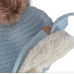 Calikids - Tuque d'hiver doublée en tricot doux avec pompom - Morel